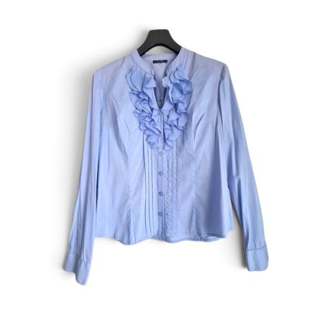 Chemisier bleu ciel. Taille 42 EUR, 40 CH