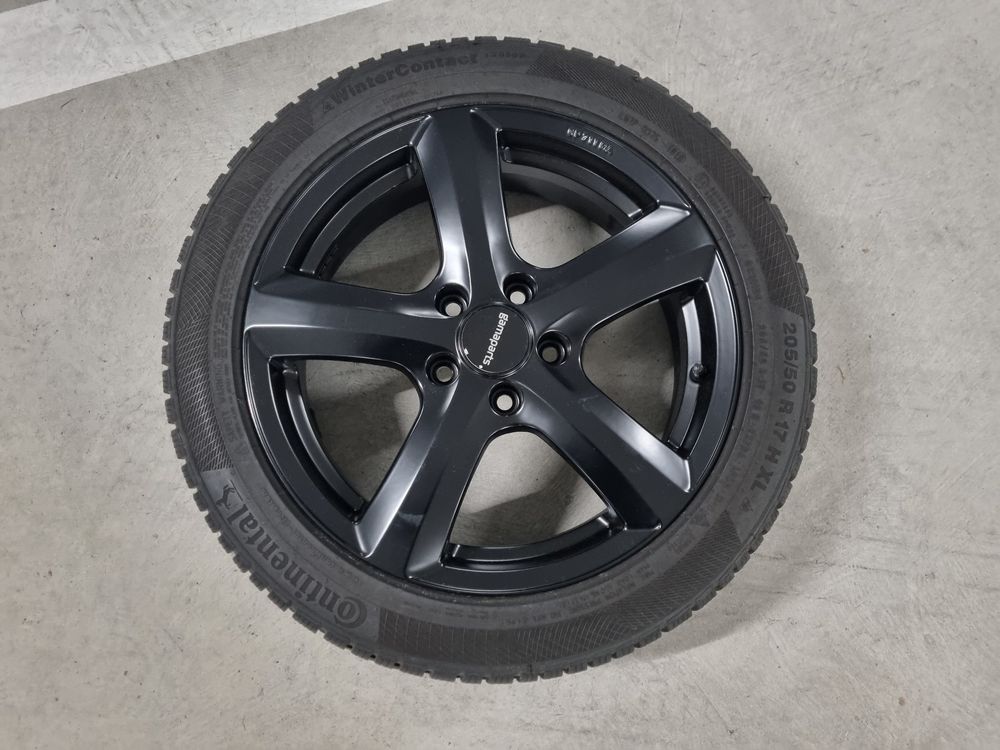 4 neuwertige Kompletträder 205/50 R17 93H (VW Golf 7) | Kaufen auf Ricardo
