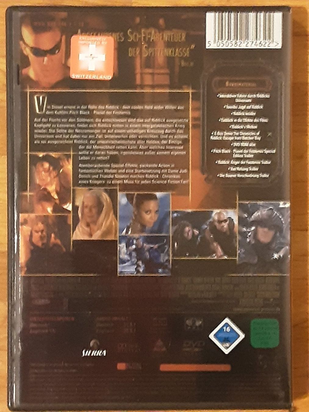 Tutti i DVDs: Riddick - Chroniken eines Kriegers – Usato da Wallisellen venduto da Sawr 1