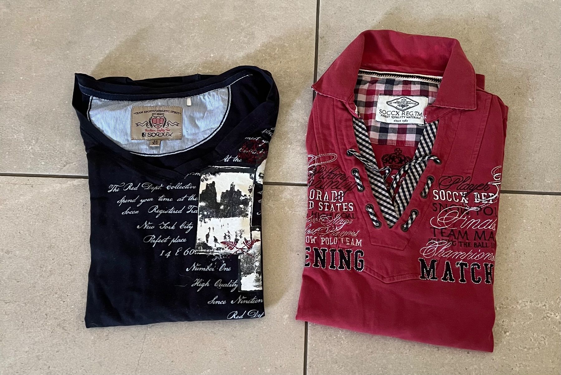 Soccx T-shirt: Soccx Gr. XS + S – Usato da Münchenbuchsee venduto da dani1113