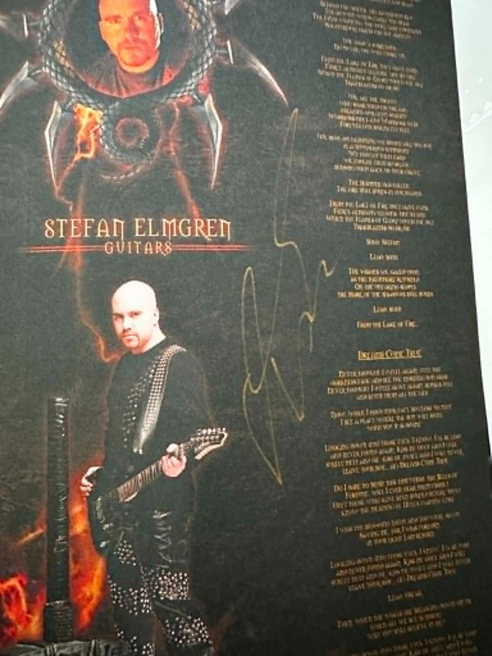 CD: Hammerfall Crimson Thunder Special edition dédicacé – Nuovo (secondo la descrizione) da Moutier venduto da GINGUM 4