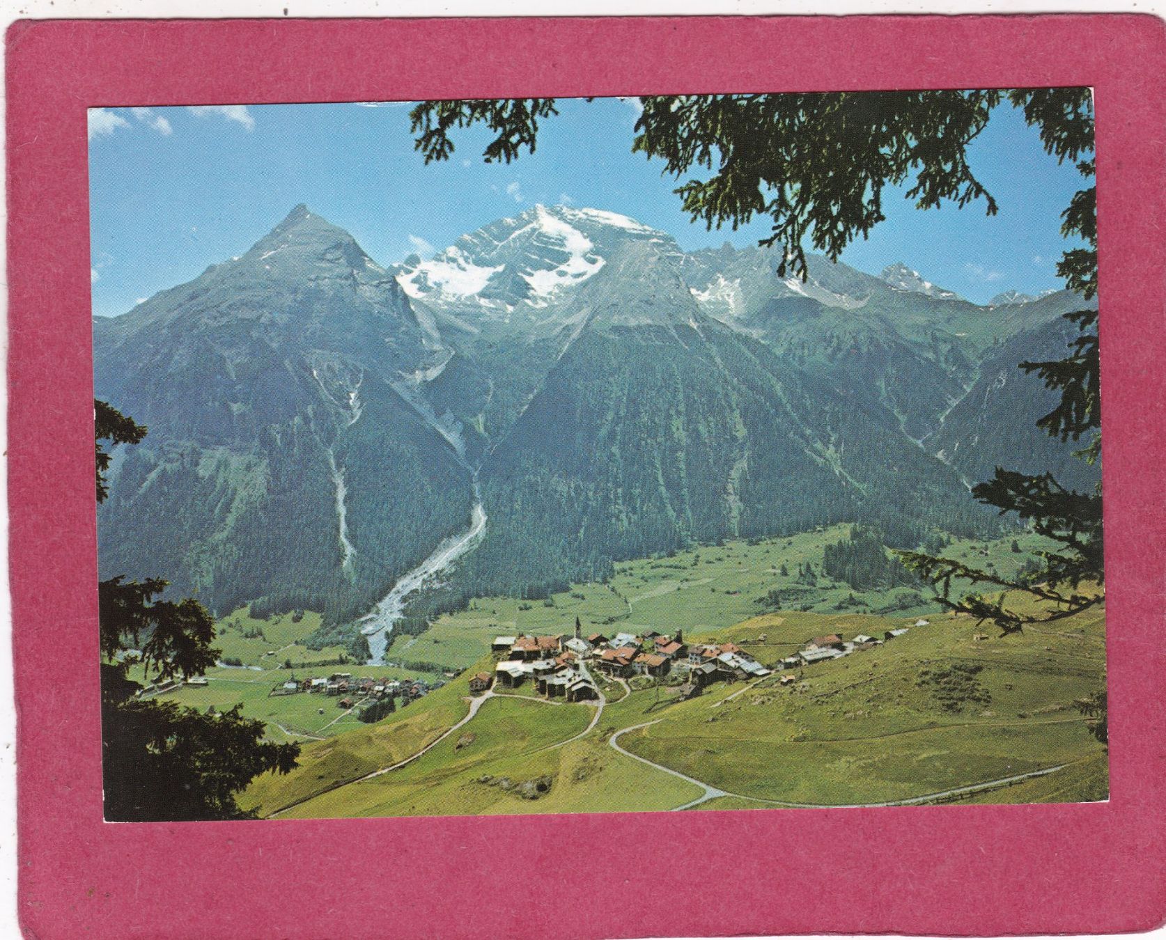 Cartoline postali: Latsch mit Piz d' Ela – Usato da Herisau venduto da Lisegrat2008
