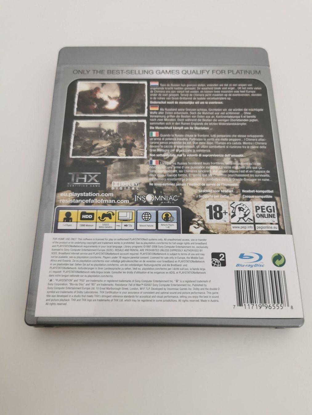 Spiele: Ps 3 - Resistance Fall of Man – Gebraucht aus Lenzburg von eyworld 2