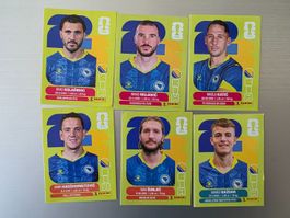 Panini 2026 WM USA BIH Bosnien 4, 6, 7, 8, 11, 19