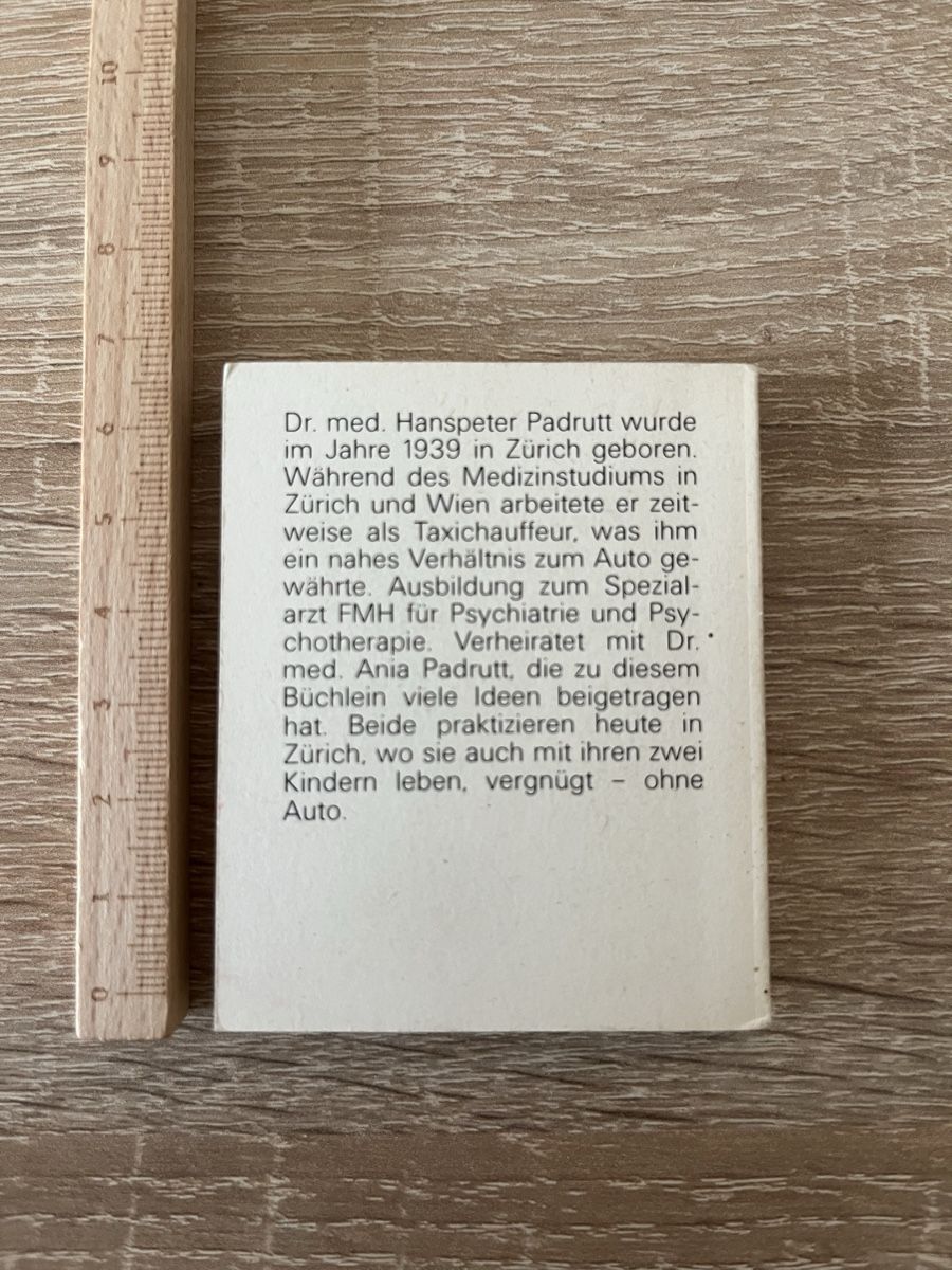 Bücher: Die Auto-Pest - Mini-Büchlein – Gebraucht aus Glarus von Kathrin-1988 1