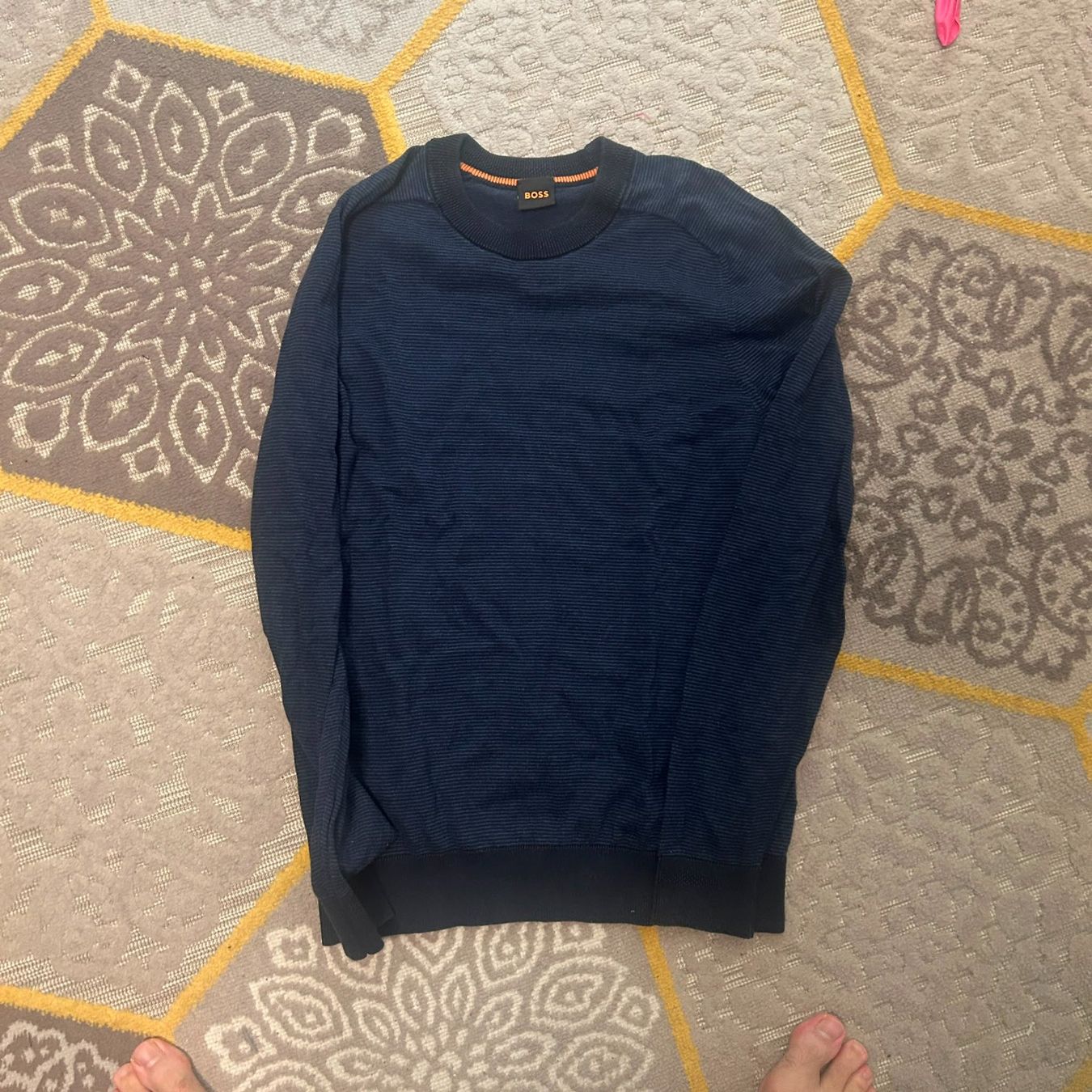 Hugo Boss Pullover & Sweatshirts: Hugo Boss Pullover Herren Gr. M Dunkelblau Navy – Gebraucht aus Lyss von Tyzen44
