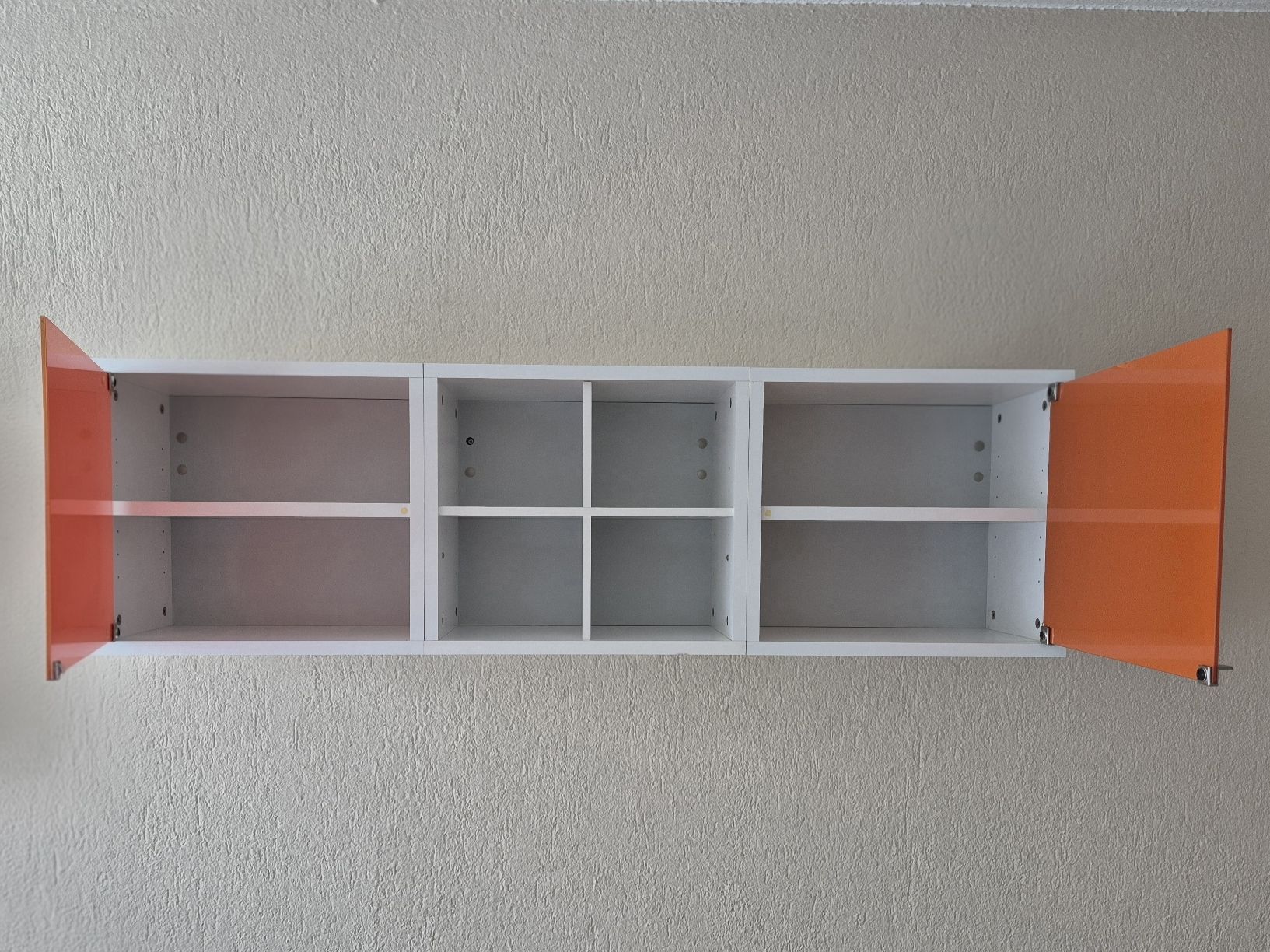 Scaffali: 5 Module Wandregal, weiss/rot – Usato da Ettingen venduto da hebla 2