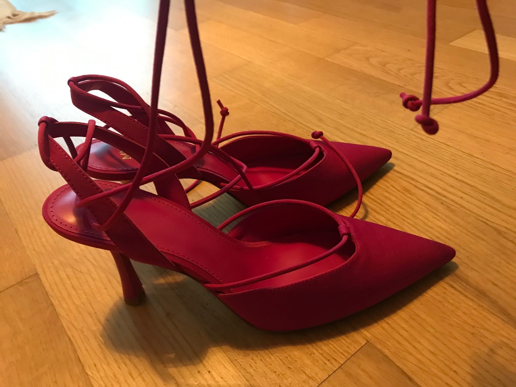 Mango Damenschuhe: Mango Pumps Pink Gr. 37 – Neu und originalverpackt aus Zürich von Salima03 3
