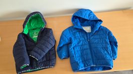 2 Anoraks / doudounes, taille 104 - PN: CHF 74.95
