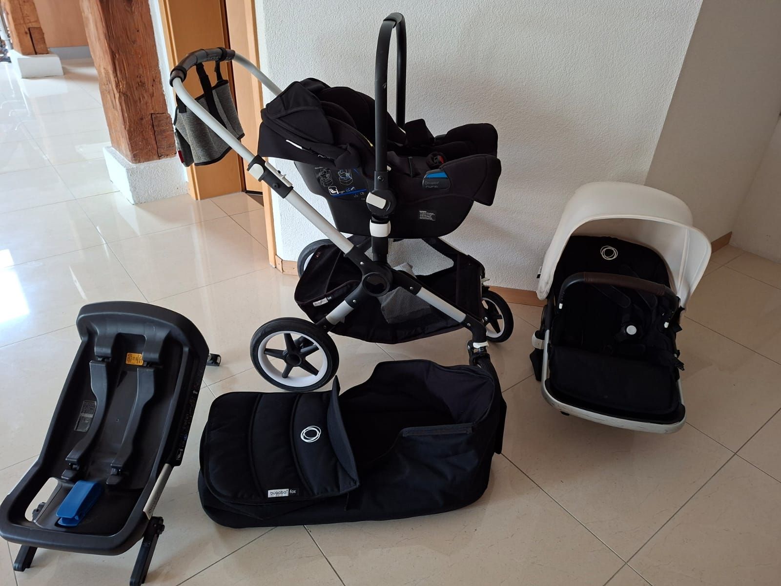 Bugaboo Kinderwagen: Bugaboo Fox set with Maxi-Cosi seat excellent condition – Gebraucht aus Lamboing von mar_h9ps 1