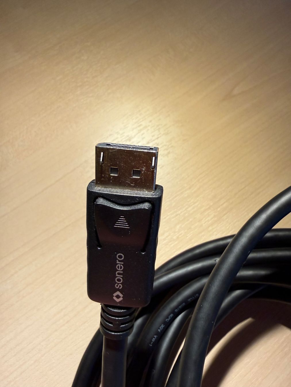 Kabel: Sonero Displayport-Kabel – Gebraucht aus Bannwil von Sonnenschein21 1