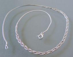 Silber 925 Halskette 42 cm