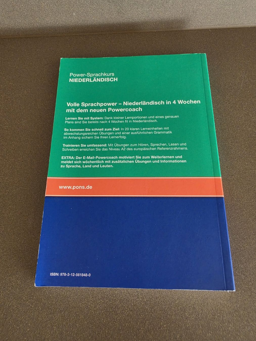 Libri: Pons Niederländisch in 4 Wochen – Nuovo (secondo la descrizione) da Lyss venduto da Tina_12345 1