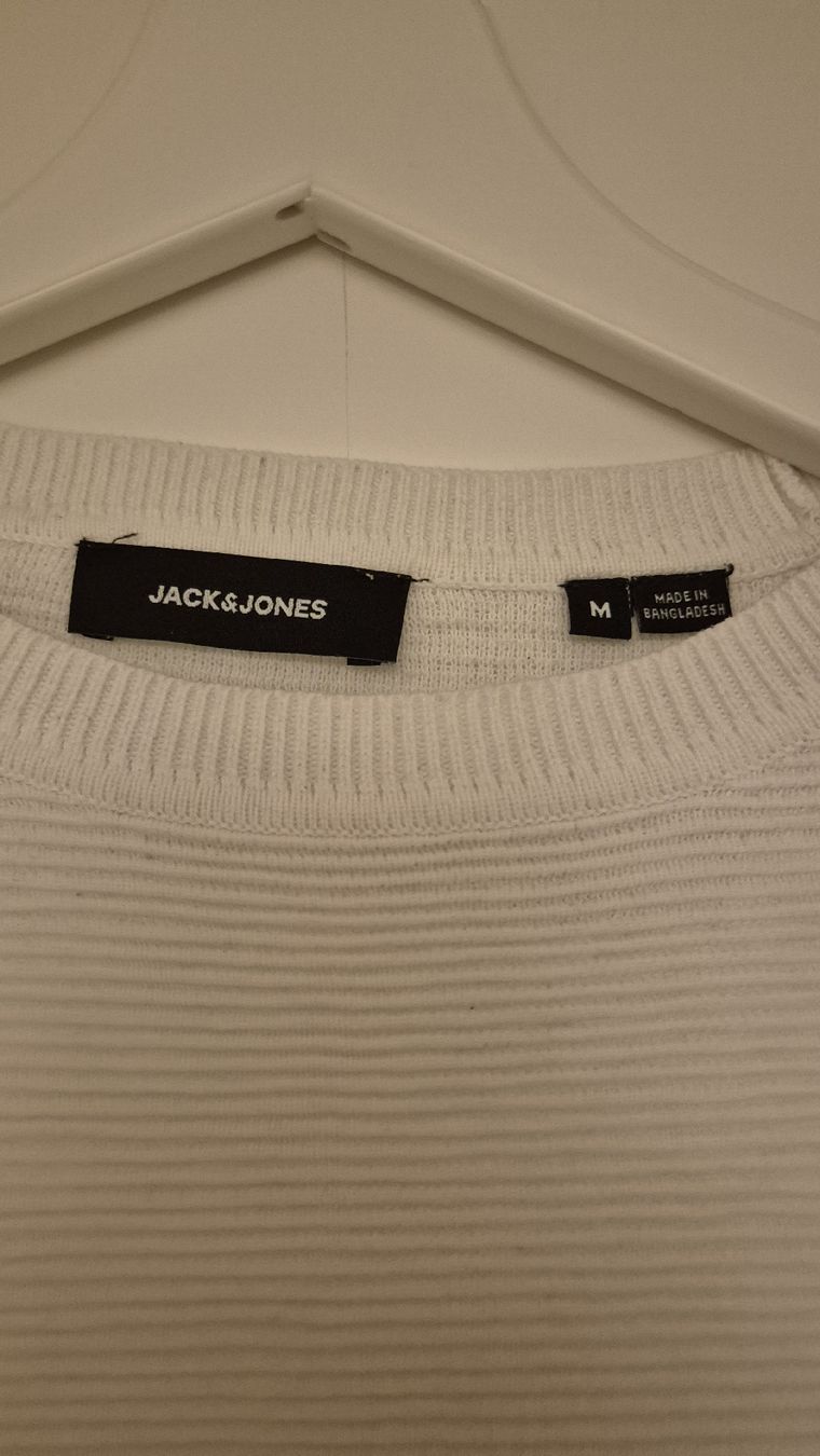 Jack & Jones Maglioni & Felpe: Jack & Jones Pullover, Grösse M, weiss – Usato da St. Gallen venduto da justmeeee 1