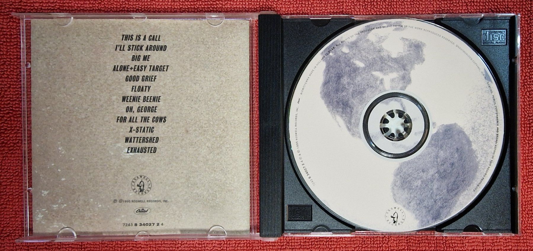 CD: Foo Fighters (1995) CD Roswell Records – Usato da Basel venduto da phi_8xhm 2
