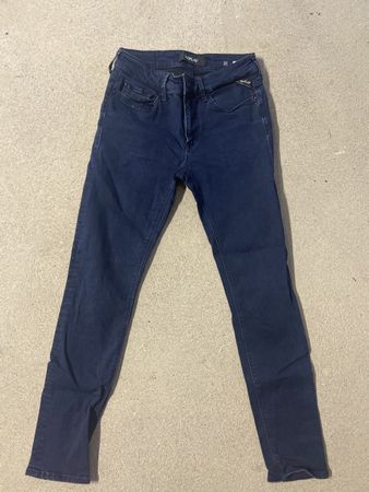 Replay Damenjeans Skinny Gr. W27 L28 dunkelblau