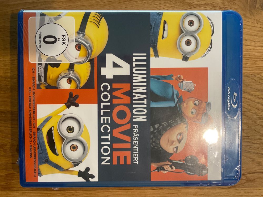 Ich Einfach Unverbesserlich 4 Filme Collection BluRay (Neu und ...