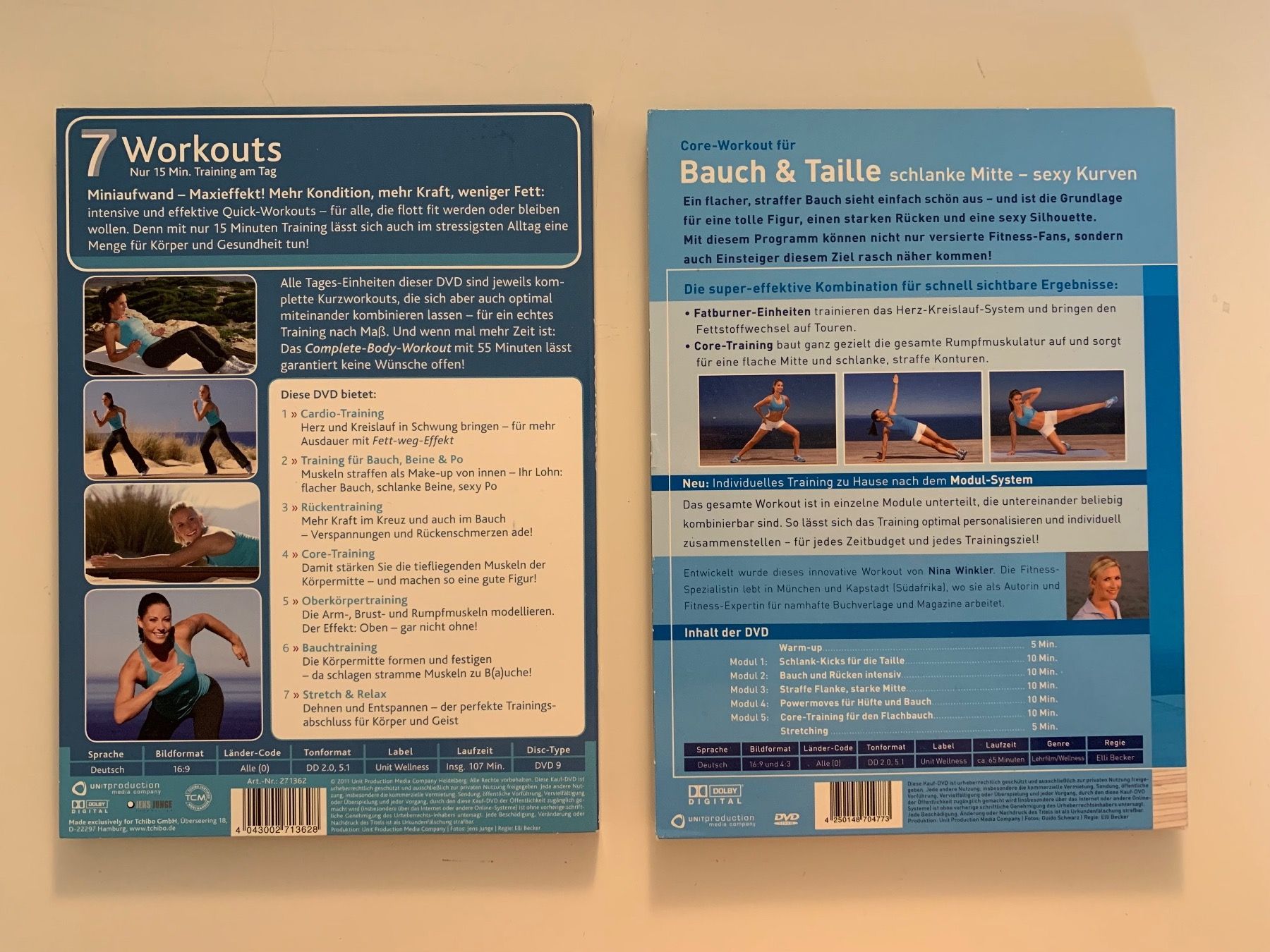 Alle DVDs: Workouts 4 DVD‘s – Gebraucht aus Zürich von ThaliaL 3