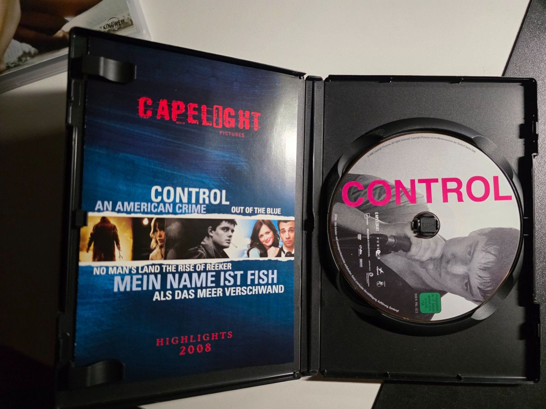 Tutti i DVDs: DVD Control  Anton Corbijn – Usato da Walterswil BE venduto da Lonitti 2