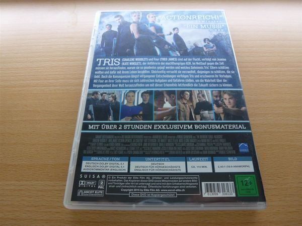 Tutti i DVDs: Die Bestimmung 2 - Insurgent – Usato da Hombrechtikon venduto da Maloev17 1