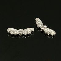 10 Flügelperlen  Schmetterling  20mm