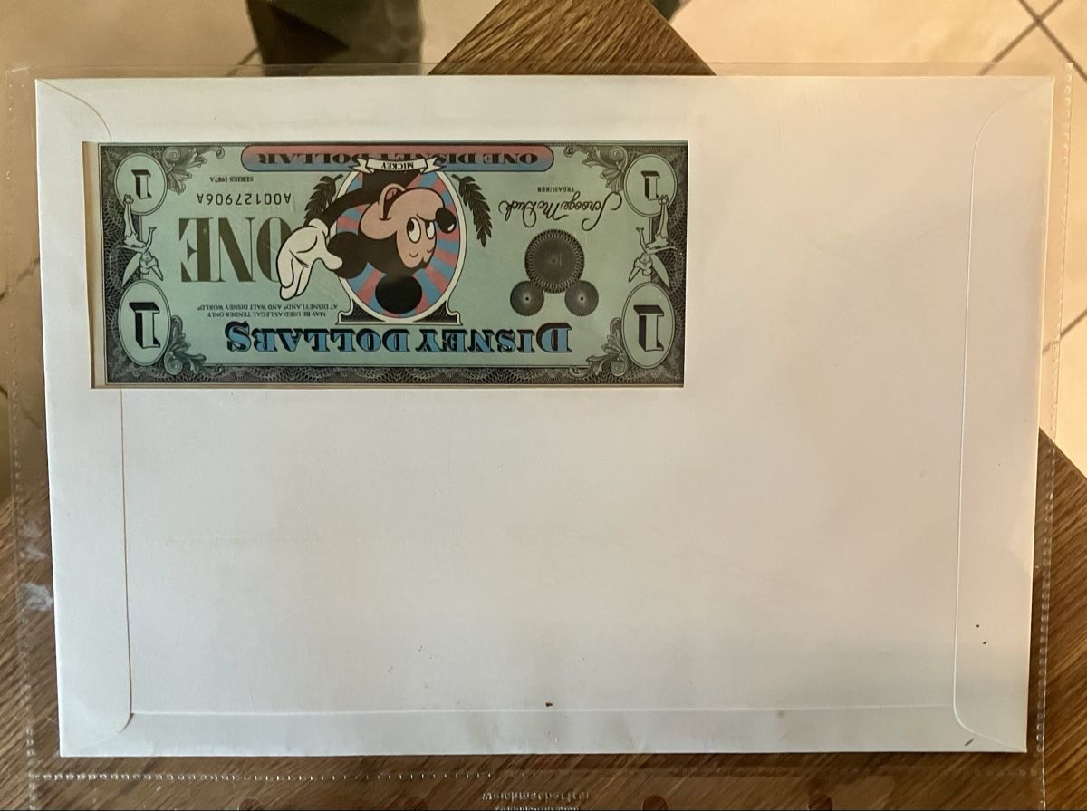 Banconote: Deux Billets Disney dollars – Nuovo e nell'imballaggio originale da Puidoux venduto da lemacos 5