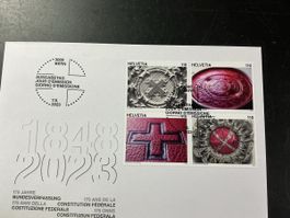 Sonderbriefmarken 175 Jahre Bundesverfassung 2023 NEU