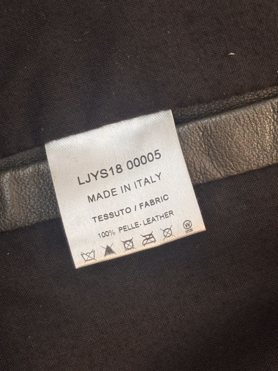 Giacche: David Naman Green Leather Jacket – Usato da Mendrisio venduto da and_9tf8 2