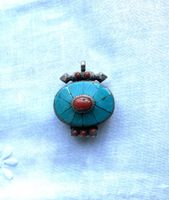 Tibetischer Anhänger mit Türkis