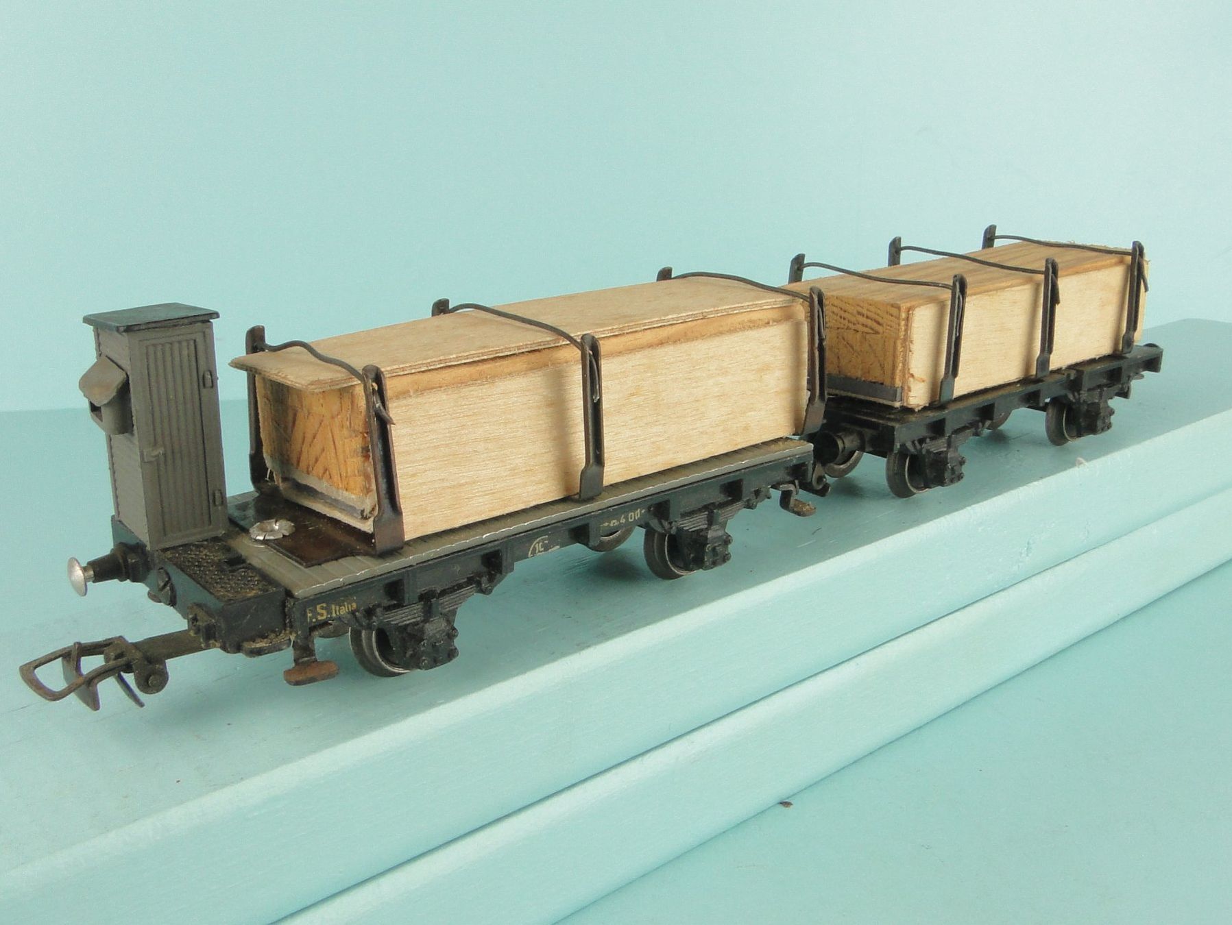 Rivarossi Modellini di ferrovie: Rivarossi Holz Transport Set – Usato da Bülach venduto da cann11