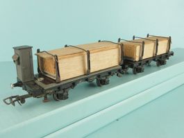 Rivarossi Holz Transport Set
