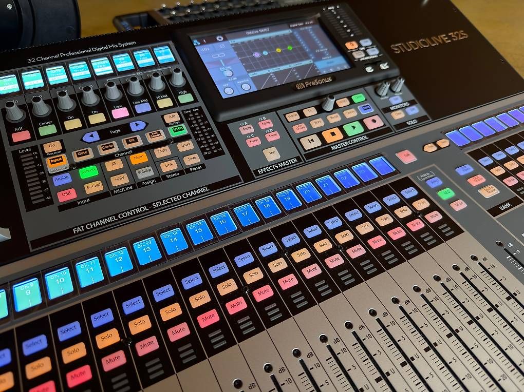 Console di mixaggio: PreSonus StudioLive 32S + NSB 16.8 Stagebox + 50m CATKabel – Usato da Rupperswil venduto da MisiVido 2