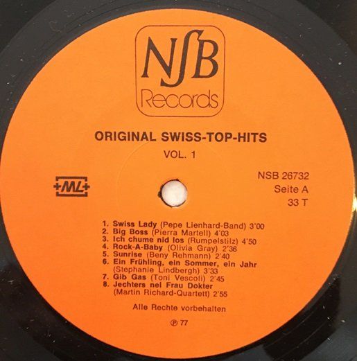 Dischi in vinile: Original Swiss-Top-Hits (LP) – Usato da Grüningen venduto da azulgrisvinyl 2