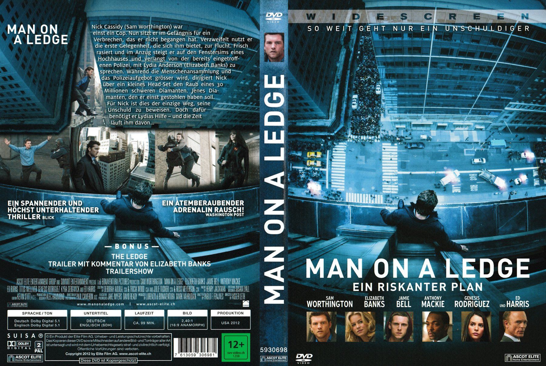 Tutti i DVDs: DVD - Man on a Ledge – Usato da Langnau am Albis venduto da MediaRescuerKeLoX