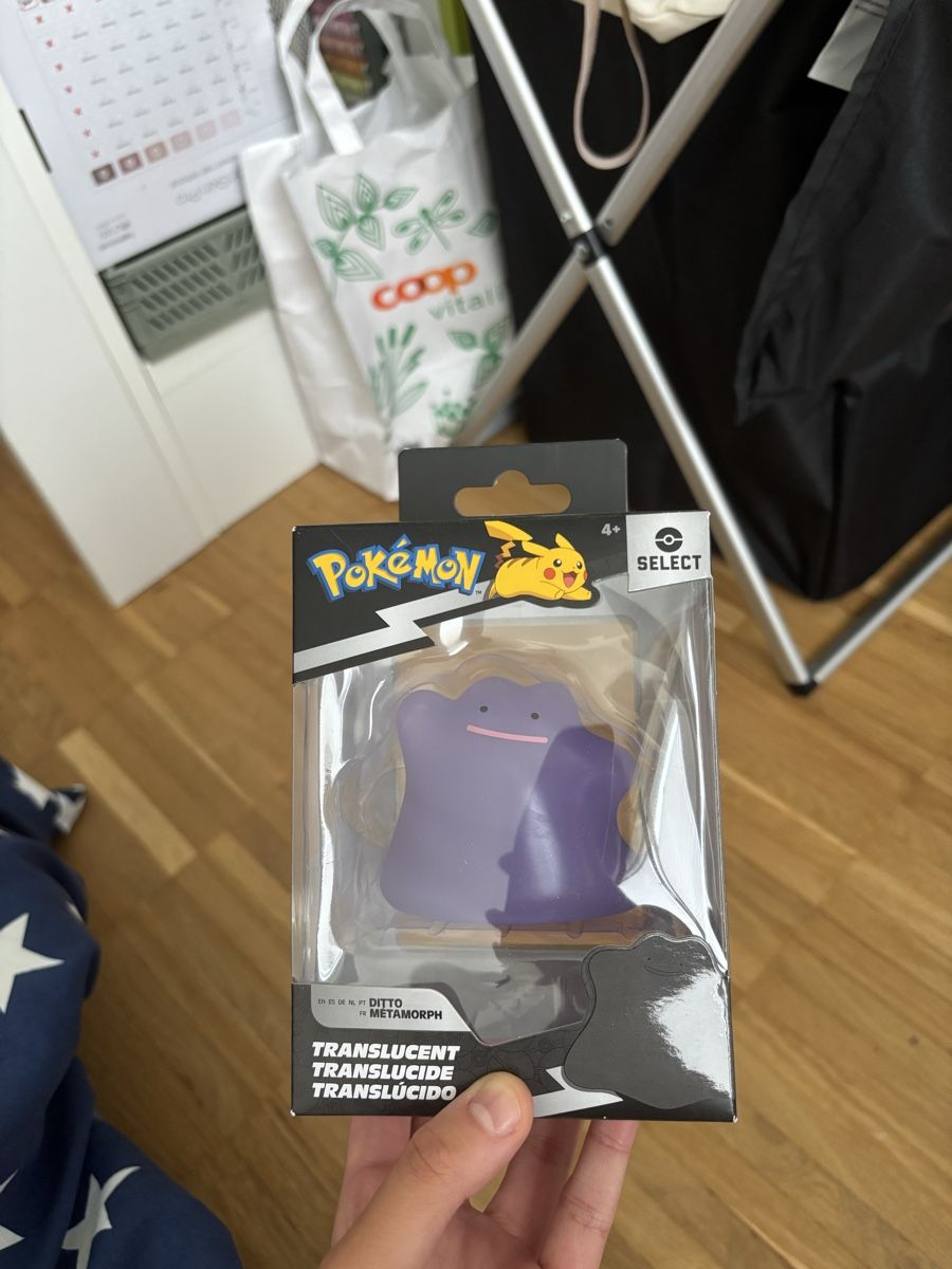 Pokémon Statuette: Pokémon Select Ditto Figur Serie 2 Translucent /OVP – Nuovo e nell'imballaggio originale da Oberwil BL venduto da ang_p5m6