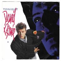 DAVID BOWIE  -  TONIGHT  +  TUMBLE AND TWIRL