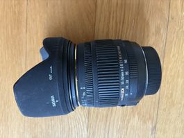 SIGMA 18-50mm 1:2.8 EX MACRO HSM F Mount Objektiv