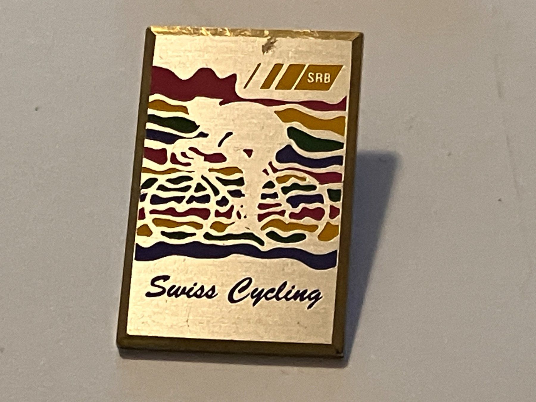 Placchette & Badge: 1 Pin SRB Swiss Cycling – Usato da Basel venduto da djwwpp