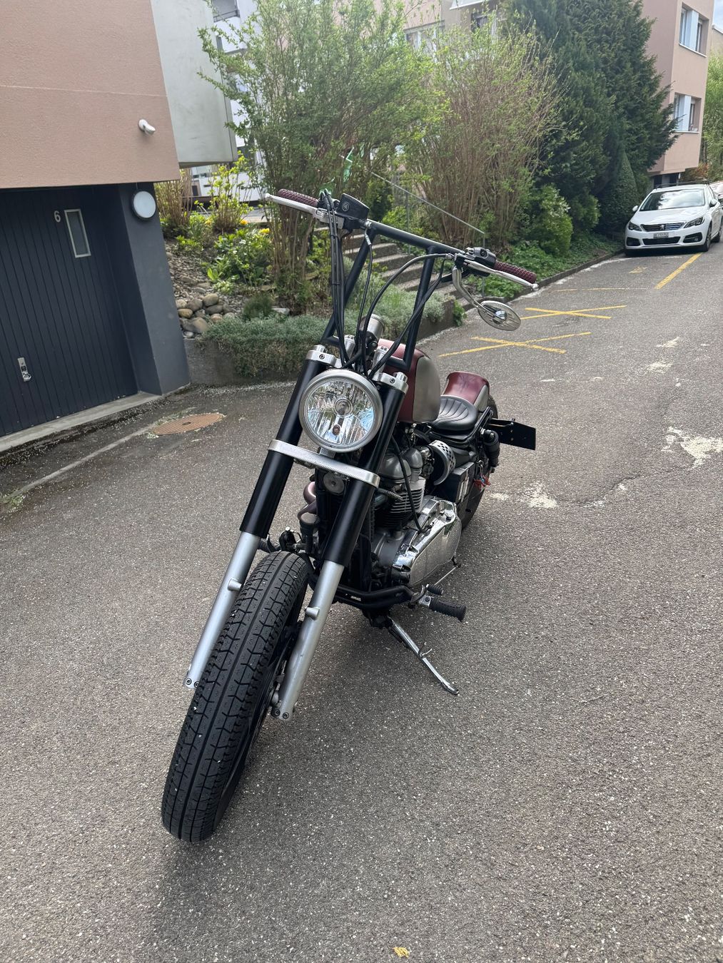 Triumph Chopper: Triumph America Oldschool Bobber – Usato da Rüfenacht BE venduto da 49seven 3