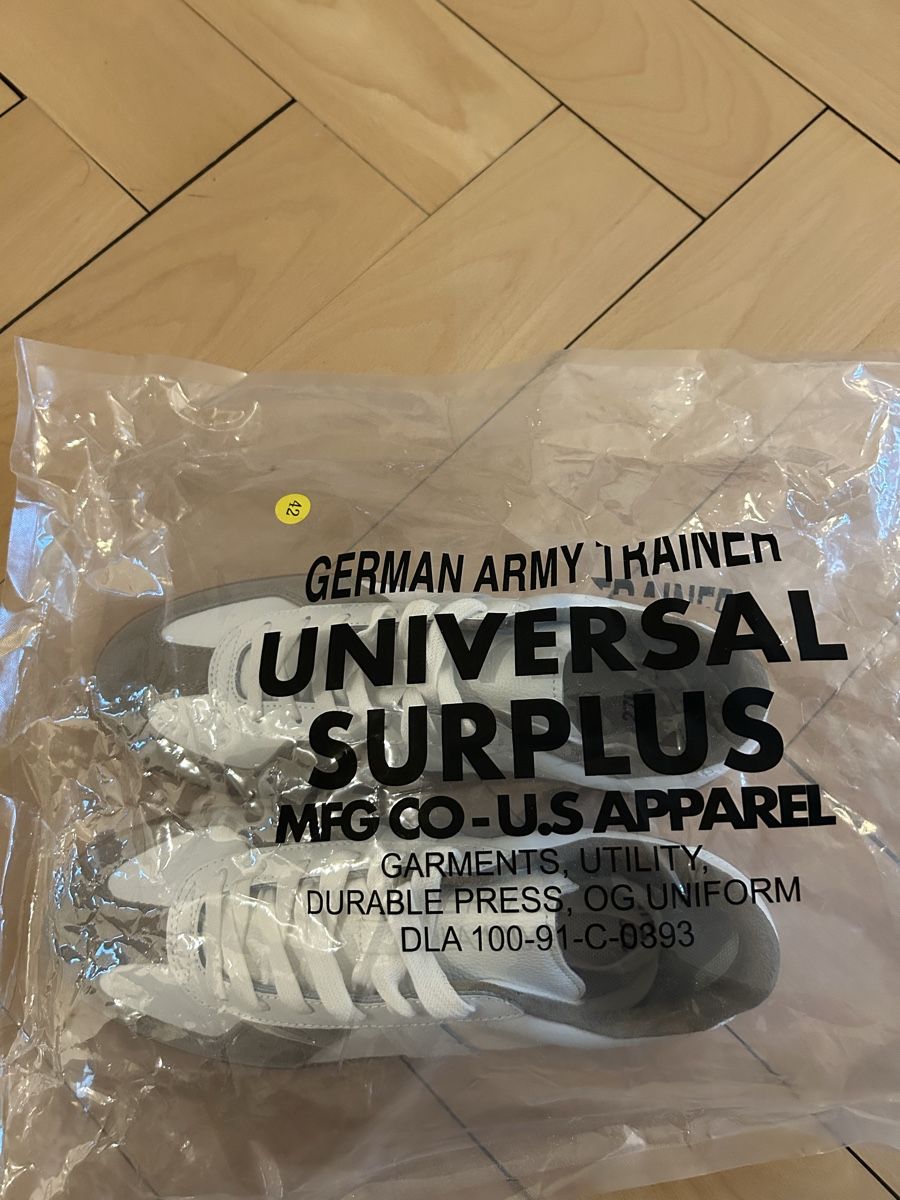Herrenschuhe: German Army Trainer Universal Surplus, Gr. 42, Neu! – Neu und originalverpackt aus Zürich von moreese 3