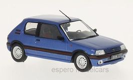 Peugeot 205 1.9 GTI 1990-1995 blau met.    1:43 von WhiteBox