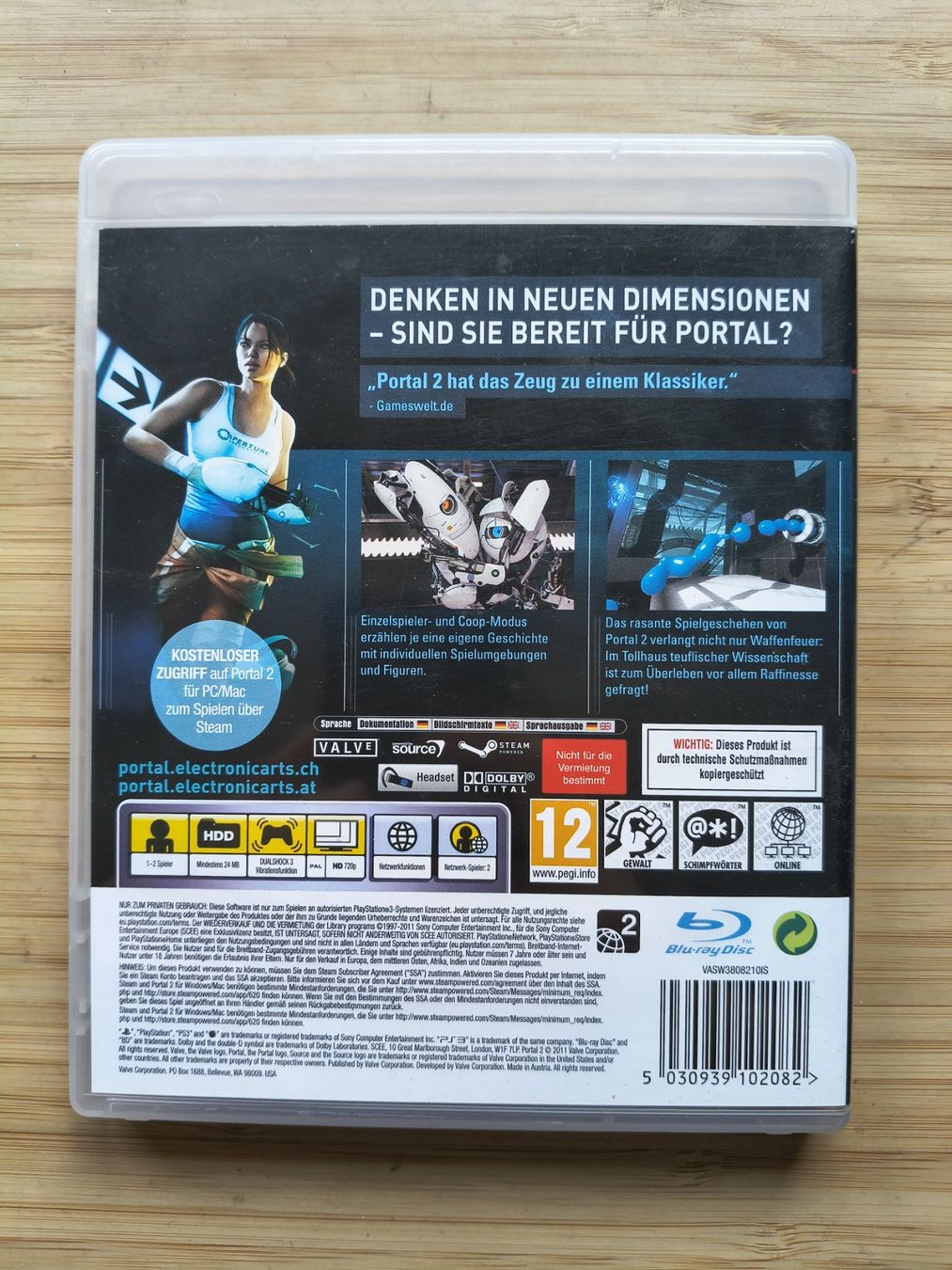 Spiele: Portal 2 (PS 3) – Gebraucht aus Riedholz von ste_96cd 1