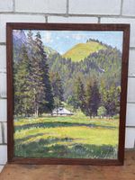 Au Lac noir / Schwarzsee monogr Henri Marcel Robert 1881