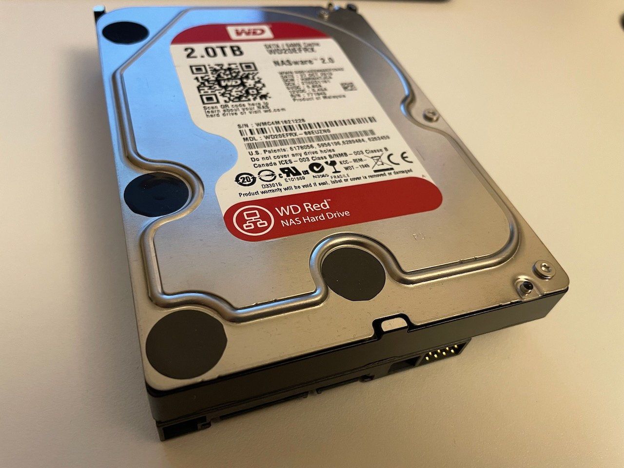 Western Digital Dischi rigidi: 2TB HDD WD Red NAS WD20EFRX – Usato da Perly venduto da dom_mrf5 1