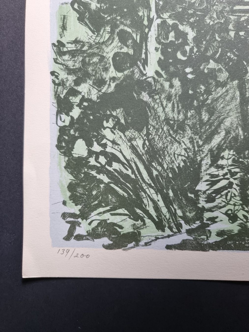 Grafica & Litografie: VIKTOR SURBEK LITHOGRAPHIE SIGNIERT NUMMERIERT – Usato da Gersau venduto da grafik-kunst 3