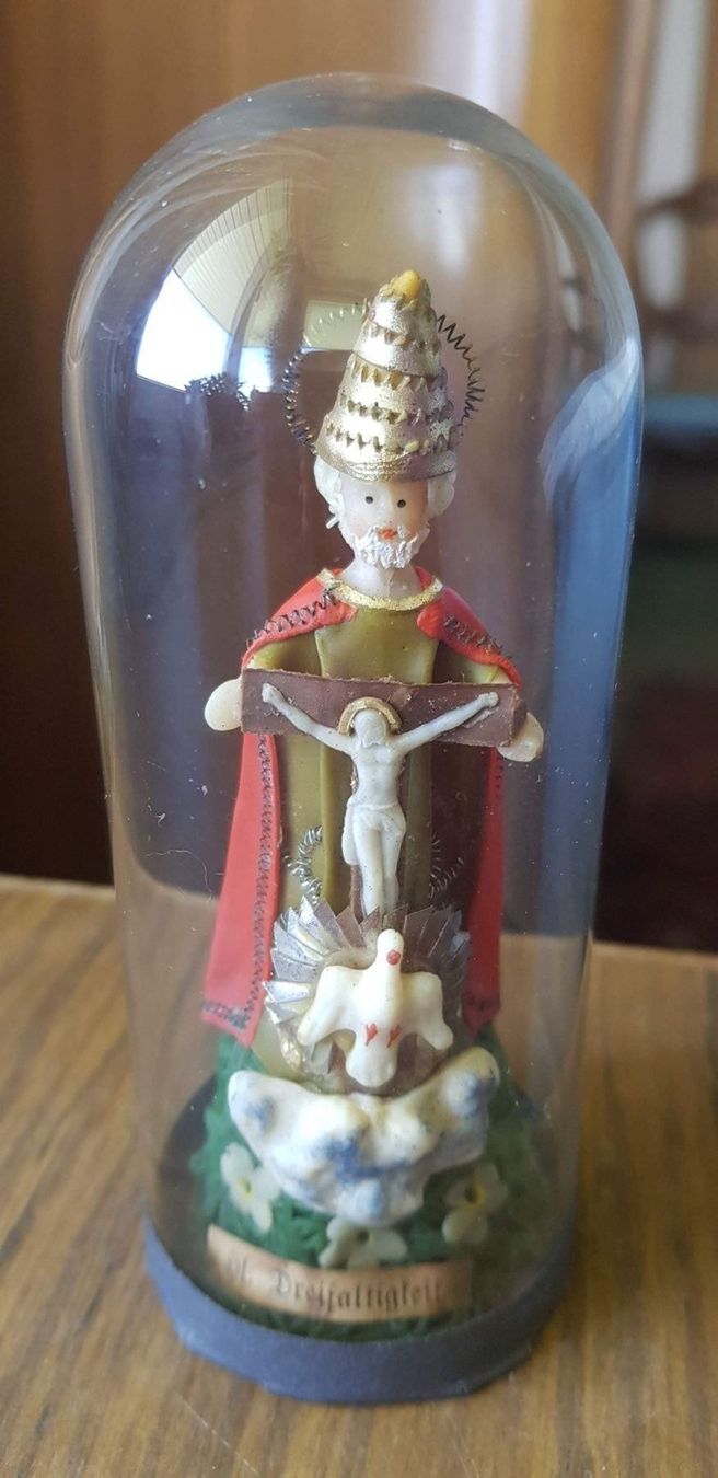 Sculture & Statue: Klosterarbeit Dreifaltigkeit antik – Usato da Mörschwil venduto da antiksalon21