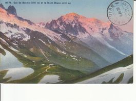Col de Balme 1920