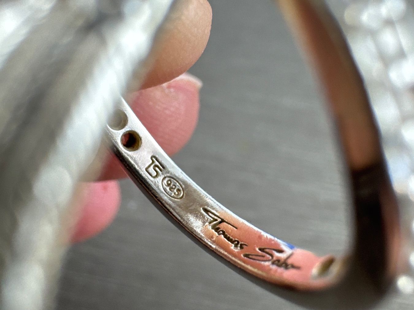 Thomas Sabo Anelli: Ring 925 Silber – Usato da Niederuzwil venduto da leo_8857 1