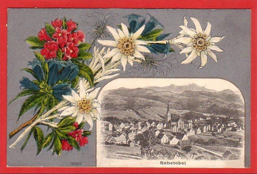 Cartoline postali: REHETOBEL, PRÄGEKARTE 1916 – Usato da Grüningen venduto da Kartenlaube