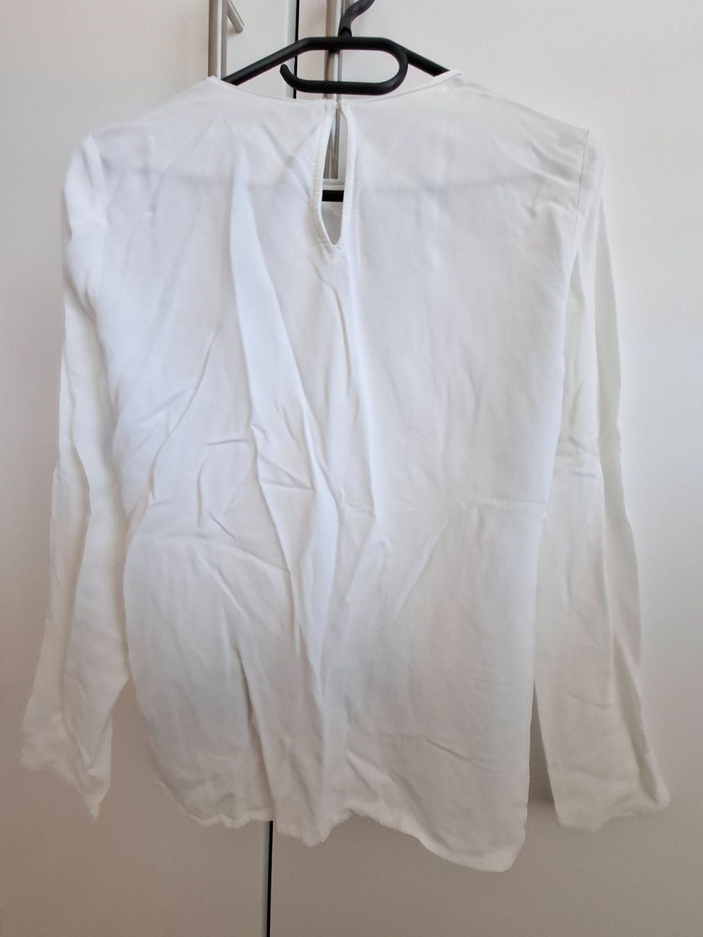 Blusen: weisse elegante Buse mir schwarzer Spitze, Versand möglich – Gebraucht aus Neuenhof von summer_25 2